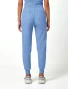 Back view of Cherokee Workwear Originals Ultra Women's Drawstring Jogger Scrub Pant CK00034A in Ciel