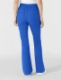 Back view of WINK Boundless Women's Flare Leg Cargo Scrub Pant 5551 in Royal
