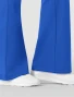 Flare leg hem detail of WINK Boundless Women's Flare Leg Cargo Scrub Pant 5551 in Royal