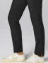 Side vent detail of Healing Hands Quest Women's Tapered Trouser Scrub Pant HH00044 in Black