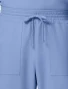 Drawstring waistband close-up of Cherokee Workwear Originals Ultra Men's Drawstring Jogger Scrub Pant CK00035A in Ciel