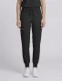 Front view of Healing Hands HH Works Women's Rhea Jogger Scrub Pant HH050 in Black