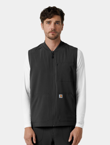 CARHARTT Cross-Flex Men's Lightweight Scrub Vest C86510 - The