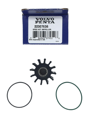 Volvo Penta 22307636 Sea Water Cooling Pump Impeller Repair Kit