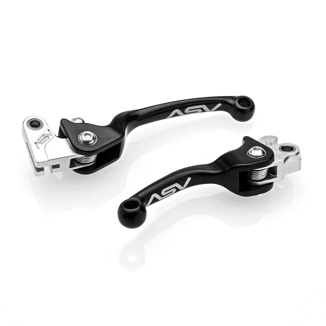シルバー 三輪車 2バスケット ハンドブレーキ F2 Series Dual Sport Clutch and Brake Lever Pair Pack # BCF223T03