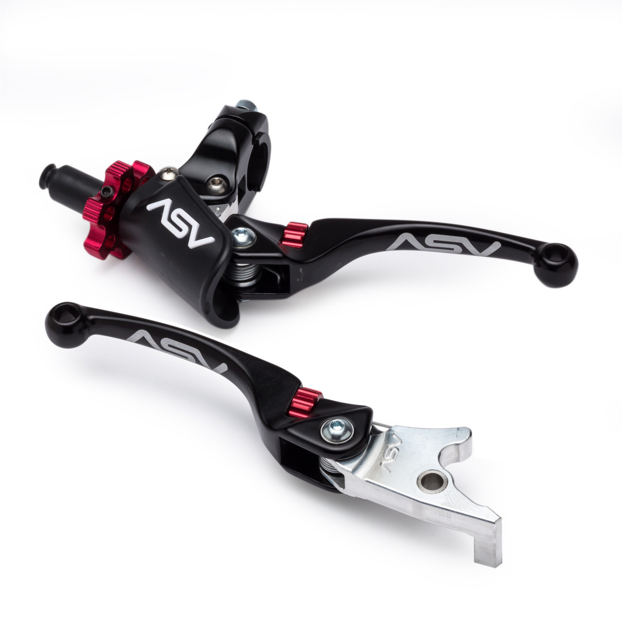 F4 PRO ATV Clutch and Brake Lever Pair Pack w/ Perch # BCF4A506PX