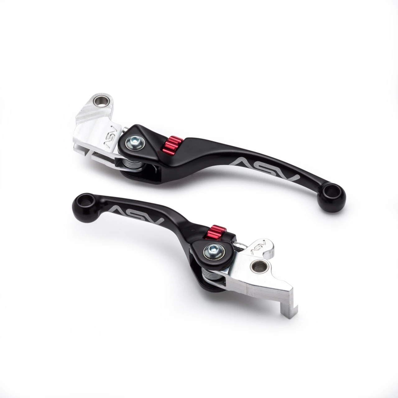 YAMAHA RAPTOR 700 07 - 24 F4 ASV CLUTCH AND BRAKE LEVERS RED