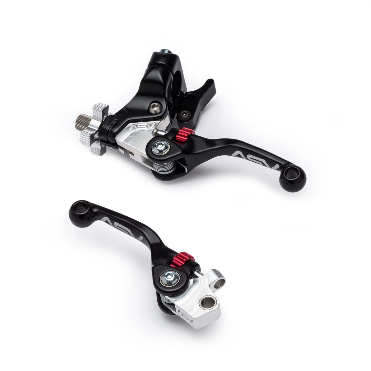 F4 Series Clutch and Brake Lever Pair Pack w/ Hot Start Perch (For