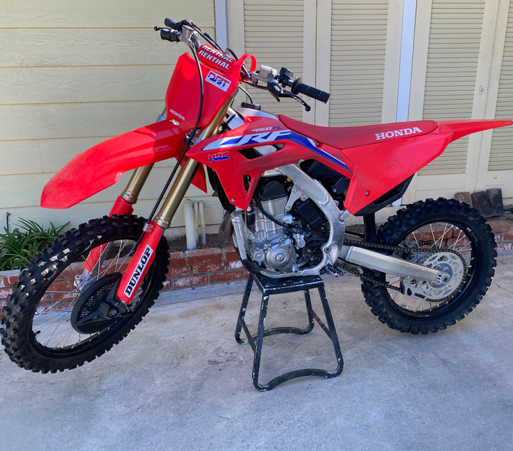 New Lever Fitment! -- 2021 Honda CRF450R & CRF450RX