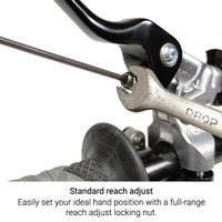 F2 Series Off-Road Clutch Lever # CDF219 (Shorty)