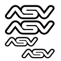 ASV Logo Sticker Decal Pack