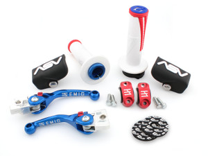 EMIG F4 PRO PACK+ Hydraulic Clutch and Brake Lever Pair Pack for Braktec Husqvarna, Gas Gas #EMF43333 EMIG F4 PRO PACK+ Hydraulic Clutch and Brake Lever Pair Pack for Braktec Husqvarna, Gas Gas #EMF43333