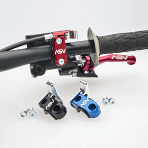 ASV Front Brake Rotator Clamp with Integrated Hot Start Lever ASV Front Brake Rotator Clamp with Integrated Hot Start Lever