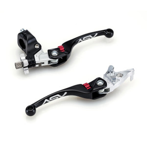 F4 Series Quad Clutch and Brake Lever Pair Pack w/ Perch # BCF4A206SX