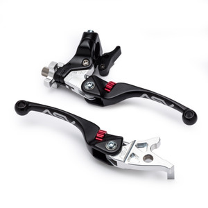 F4 Series Quad Clutch and Brake Lever Pair Pack w/ Hot Start Perch # BCF4A206SHC