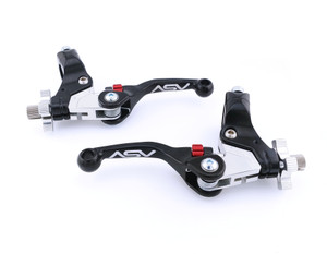 F4 Series Dirt Cable Brake and Clutch Lever Pair Pack w/ Perch # BCF40506SX F4 Series Dirt Cable Brake and Clutch Lever Pair Pack w/ Perch # BCF40506SX