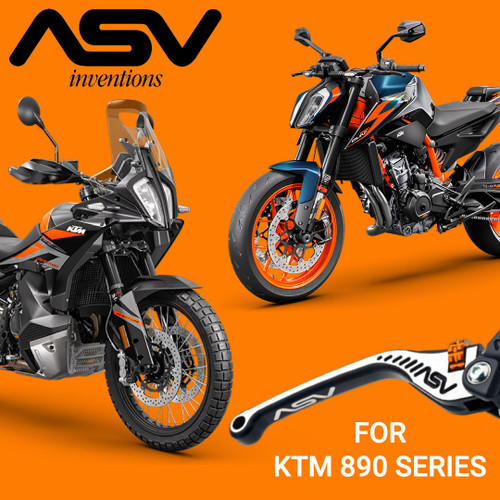 ASV levers for KTM 790 and 890 Duke and Adventure!