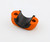 ASV Brake or Clutch Rotator Clamp for 7/8" Handlebars - Orange