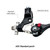 F4 Series Off-Road Brake Lever with perch for cable operated front drum brakes # BDF405SX