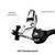 F2 Series Off-Road Clutch and Brake Lever Pair Pack w/ Perch (For Yamaha) # BCF20106YSX F2 Series Off-Road Clutch and Brake Lever Pair Pack w/ Perch (For Yamaha) # BCF20106YSX