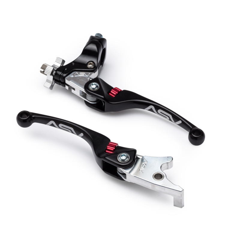 F4 Series Quad Clutch and Brake Lever Pair Pack w/ Perch # BCF4A506SX