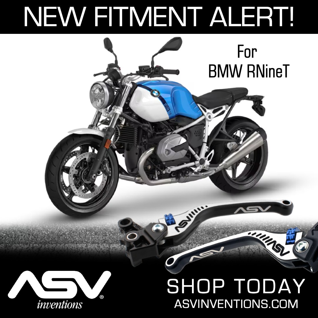 ASV levers compatible with BMW R NineT - ASV Inventions, Inc.