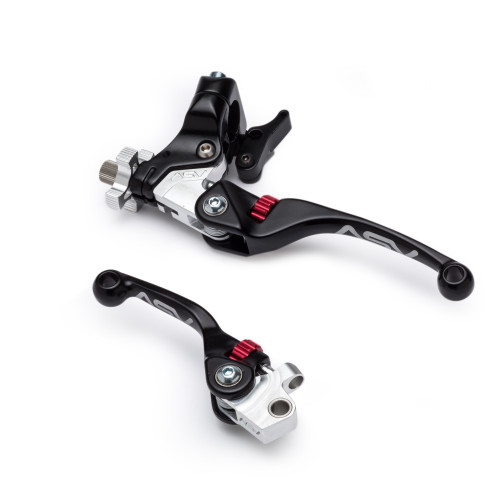 F4 Series Clutch and Brake Lever Pair Pack w/ Hot Start Perch