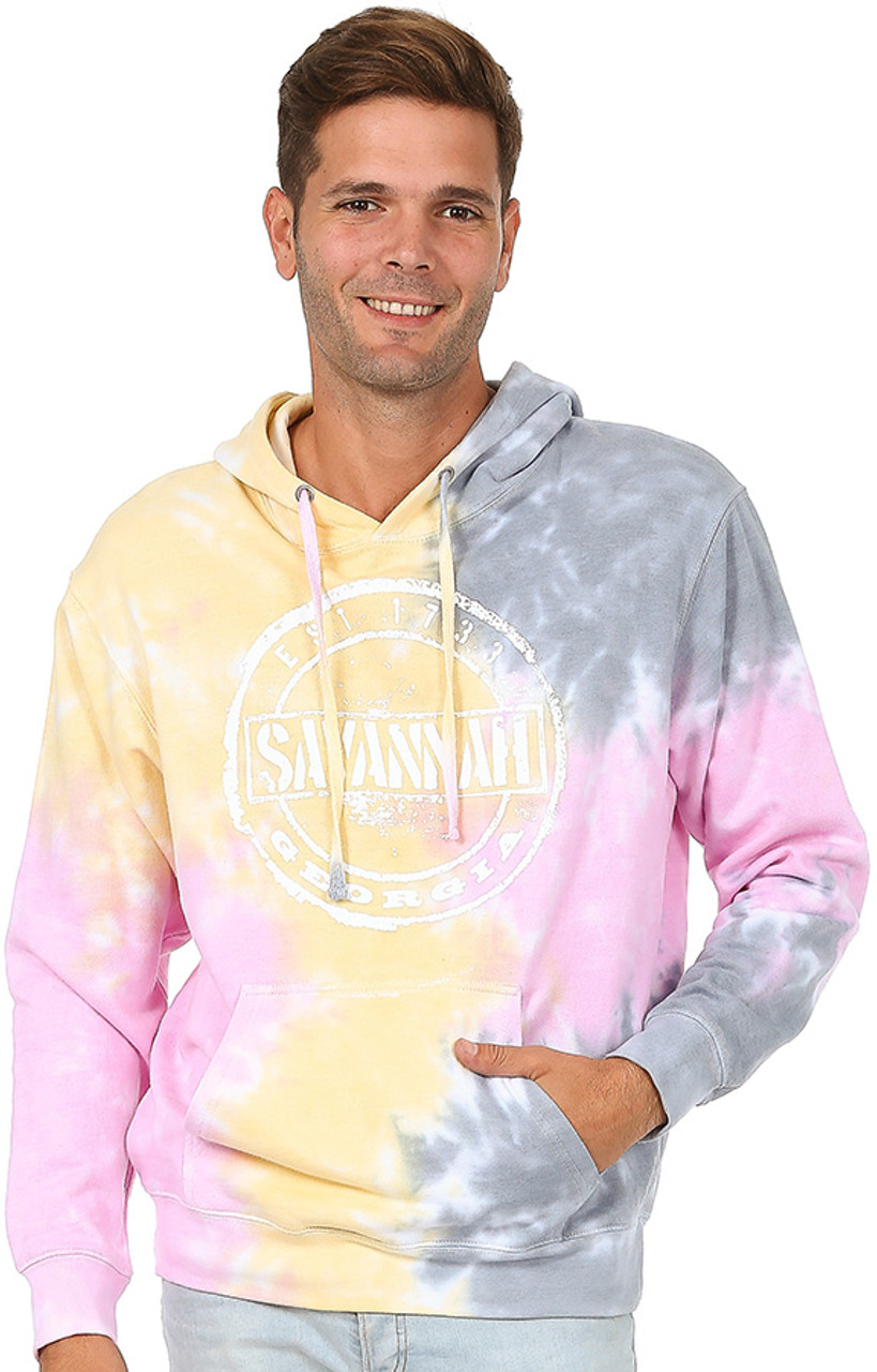  Gravity Threads Youth Tie-Dye Pullover Hoodie - Pink