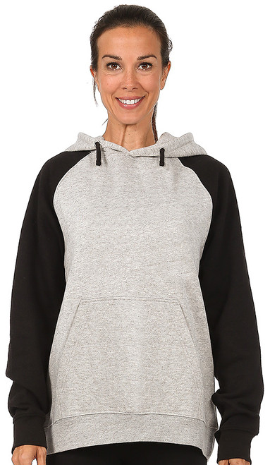【BAON】[unisex] Sankoni Lettering Brush 2Way Raglan Zip-up Build Your Brand Raglan Hoodie – Unisex, Sporty Raglan Cut