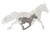 Running Horse with Baby Horse Shadow Iron-On Design (S100460S)