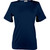 Navy Short-Sleeve Scoop-Neck Top Plain (7003-NVY).