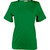 Kelly Green Short-Sleeve Scoop-Neck Top Plain (7003-KGN).