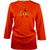 S1125-BLK printed on CHEST of 7006 Orange, sold separately.