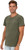 Olive Green Garment-Dye Short-Sleeve T-Shirt (1100-OLV).