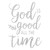 "God Is Good All The Time" Iron-On Design (S101921).