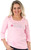 "Simply The Best Grandma" Iron-On Design (S6625), printed on 7008 Pink, sold separately.