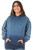 Cool Navy Cool-Dye Unisex Pullover Hoodie (4063-NVY).