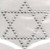 Clear stone Single "Star of David" (Outline) Iron-On Design (S1967-CLR).