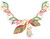 "Delightful Garden Leaves" Iron-On Design for Scoop-Necklines in Fall version (S1000478-FALL) shown.