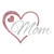 Mom Heart Iron-On Design (S105091).