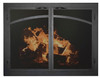 Arch Panel Fireplace Door