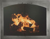 Silhouette Arch Panel Fireplace Door