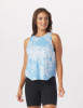 Electric Tank, Ice Blue Lava Tie Dye