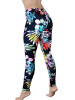 Rainbow Flowers Printed Leggings