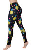 Pineapple Printed Yoga Leggings