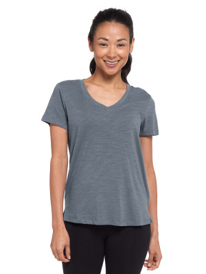 Nola V-Neck Tee, Storm