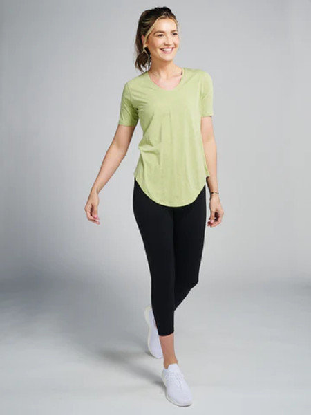 Longline Long Sleeve, Harmony Green