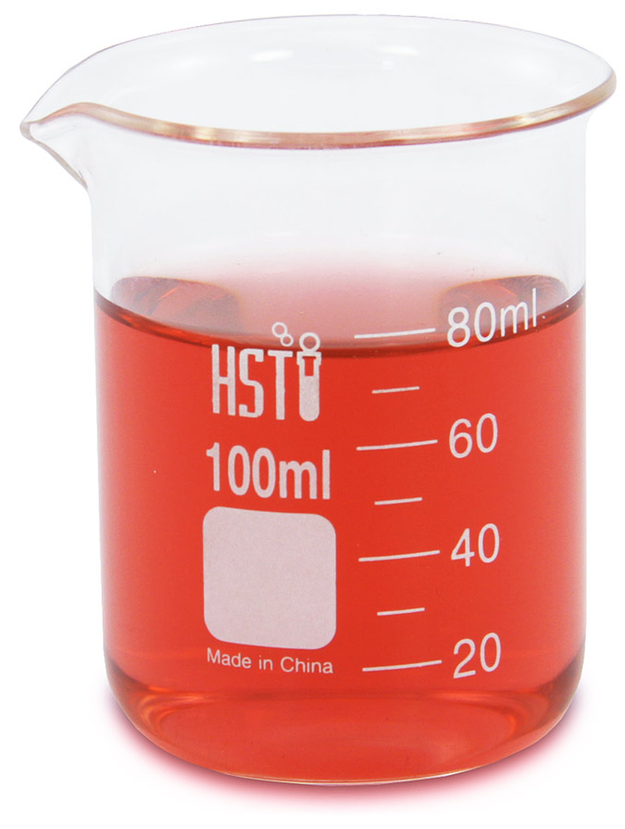 Glass Measuring Beakers 50mL2L Beakers for Kid's Science Projects