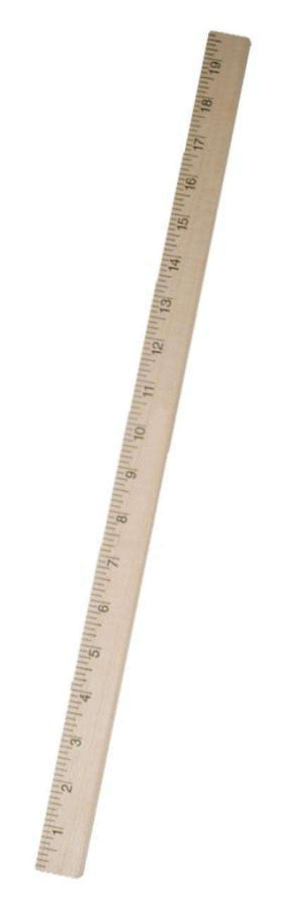 Half Meterstick 50 Cm Hardwood