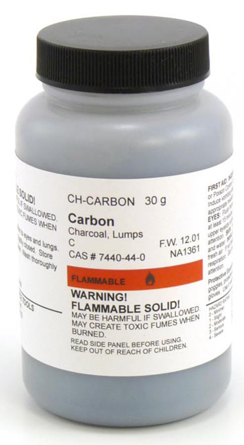 Carbon, Lumps | 30 g | Home Science Tools